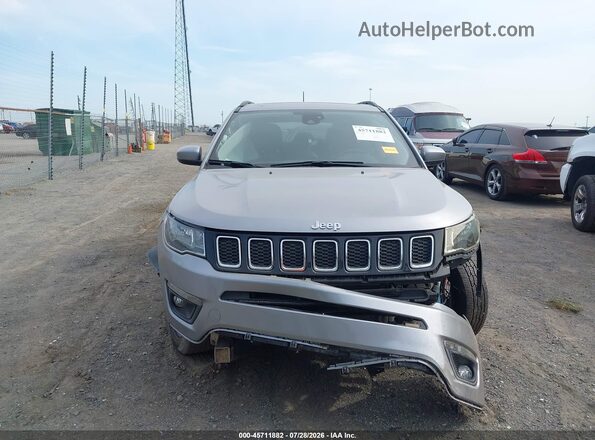 3C4NJCBB3LT258927 2020 JEEP COMPASS Серебряный Вид щитка приборов