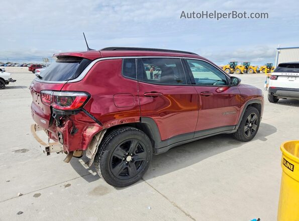 3C4NJCBB3NT187795 2022 JEEP COMPASS Burgundy Հետևի աջ