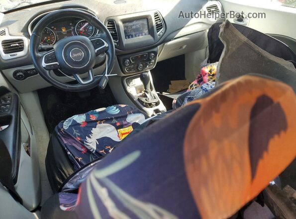 3C4NJCBB4JT134145 2018 JEEP COMPASS Charcoal Առջևի վահանակի տեսք