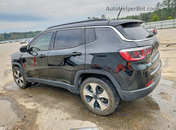 3C4NJCBB4JT227926 2018 JEEP COMPASS Black Tył lewy
