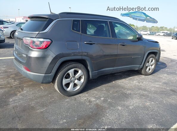 3C4NJCBB4KT636364 2019 JEEP COMPASS Gray Задня права чверть