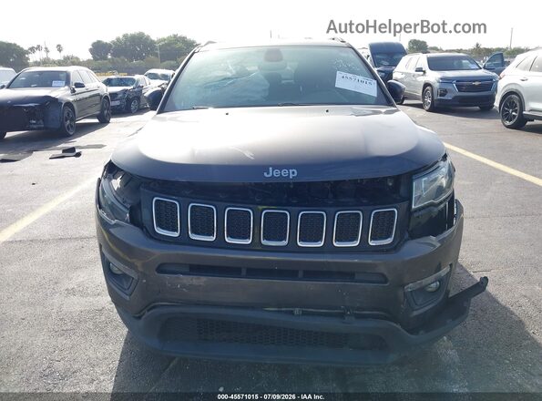 3C4NJCBB4KT636364 2019 JEEP COMPASS Gray Вид щитка приладів