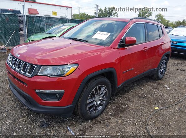 3C4NJCBB4LT247015 2020 JEEP COMPASS Красный Передняя левая четверть