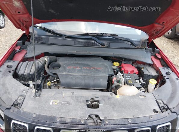 3C4NJCBB4LT247015 2020 JEEP COMPASS Красный Вид сзади