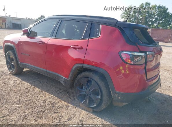 3C4NJCBB5KT612977 2019 JEEP COMPASS Red Задня ліва чверть