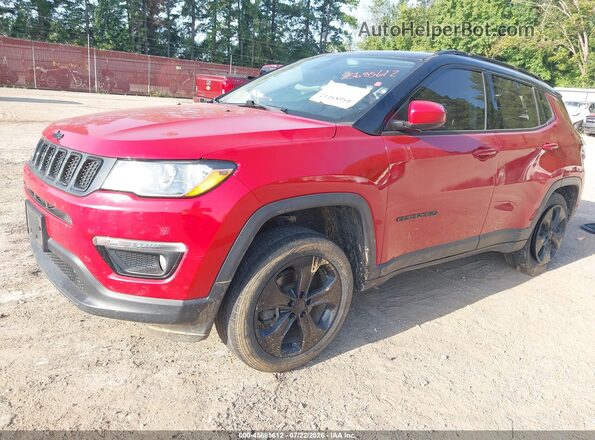 3C4NJCBB5KT612977 2019 JEEP COMPASS Red Передня ліва чверть
