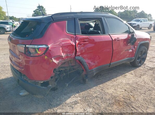 3C4NJCBB5KT612977 2019 JEEP COMPASS Red Задня права чверть