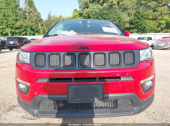 3C4NJCBB5KT612977 2019 JEEP COMPASS Red Вид задньої частини салону