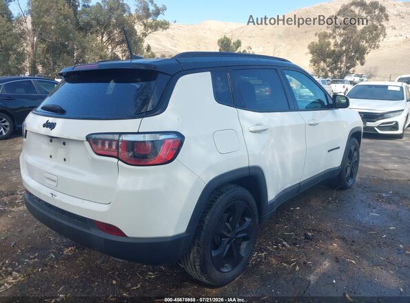 3C4NJCBB5KT743715 2019 JEEP COMPASS Белый Задняя правая четверть