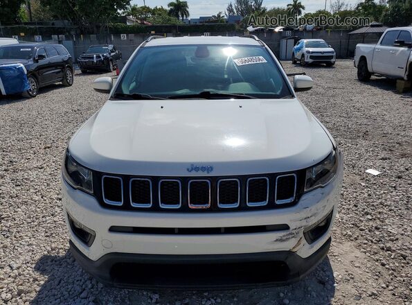 3C4NJCBB5LT162488 2020 JEEP COMPASS White Դիմացի տեսք
