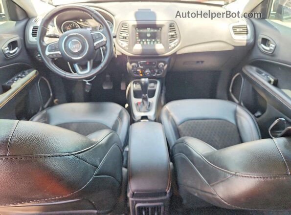 3C4NJCBB5MT505592 2021 JEEP COMPASS Gray Dashboard view