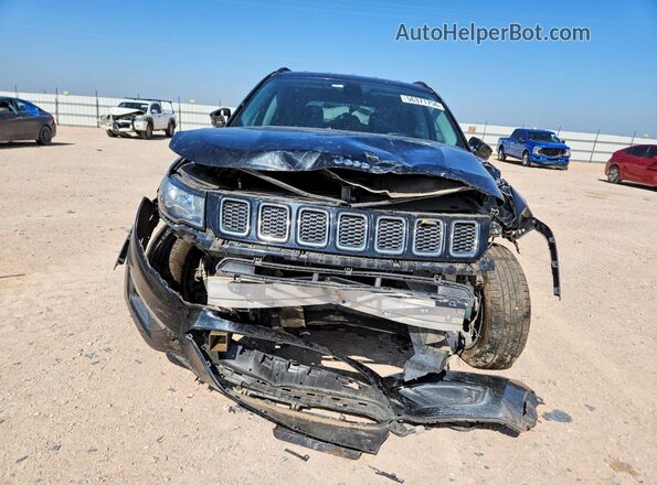3C4NJCBB6HT669293 2017 JEEP COMPASS Black Front view