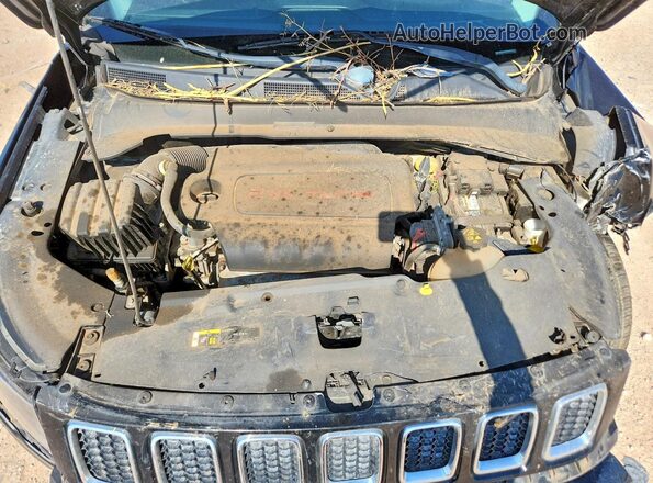 3C4NJCBB6HT669293 2017 JEEP COMPASS Black Engine compartment view