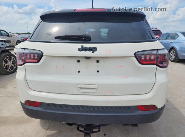 3C4NJCBB6JT361546 2018 JEEP COMPASS White Widok z tyłu