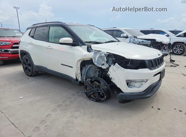 3C4NJCBB6JT361546 2018 JEEP COMPASS White Przód prawy