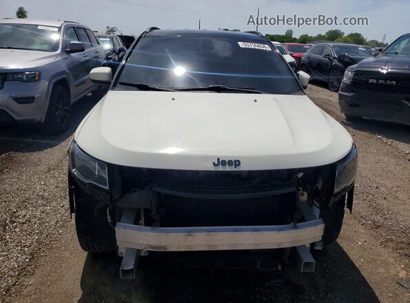 3C4NJCBB6KT615466 2019 JEEP COMPASS Белый Вид спереди