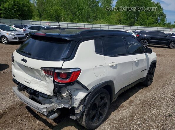 3C4NJCBB6KT615466 2019 JEEP COMPASS Белый Задняя правая четверть
