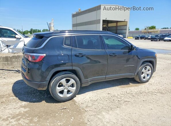 3C4NJCBB6KT755923 2019 JEEP COMPASS Black უკანა მარჯვენა