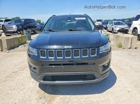 3C4NJCBB6KT755923 2019 JEEP COMPASS Black წინა ხედი