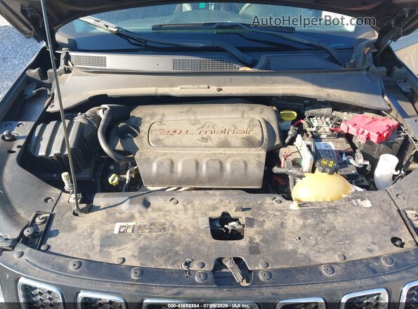 3C4NJCBB6MT585436 2021 JEEP COMPASS Gray Rear view