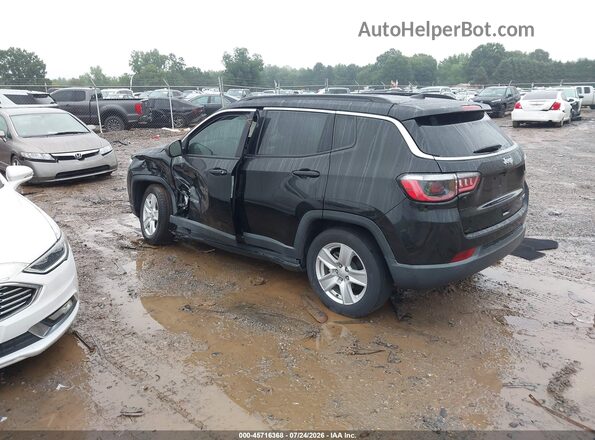3C4NJCBB6NT139093 2022 JEEP COMPASS Black Trasero izquierdo