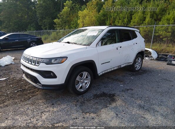 3C4NJCBB6NT145900 2022 JEEP COMPASS White Передня ліва чверть