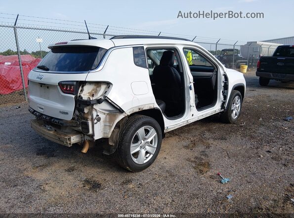 3C4NJCBB6NT145900 2022 JEEP COMPASS White Задня права чверть