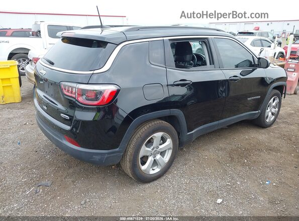 3C4NJCBB7JT233607 2018 JEEP COMPASS Black Tył prawy