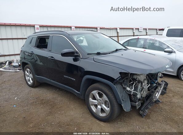 3C4NJCBB7JT233607 2018 JEEP COMPASS Black Widok wnętrza 360 stopni