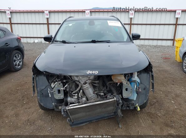 3C4NJCBB7JT233607 2018 JEEP COMPASS Black Widok wnętrza z tyłu