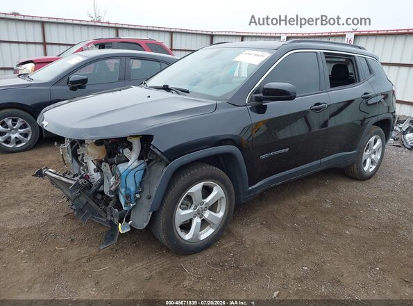 3C4NJCBB7JT233607 2018 JEEP COMPASS Black Przód lewy