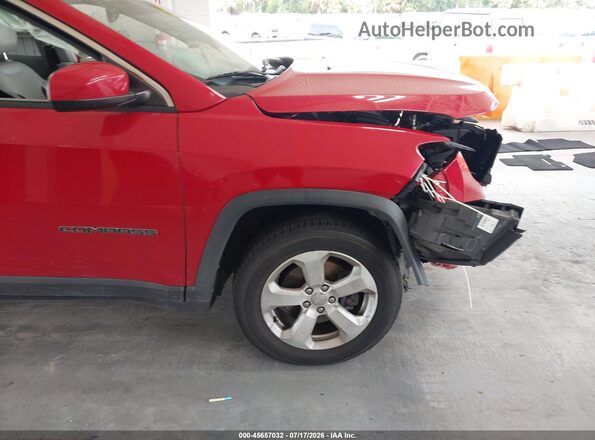 3C4NJCBB7JT268003 2018 JEEP COMPASS Red Vista frontal