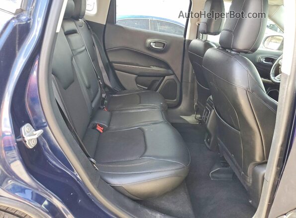 3C4NJCBB7JT293399 2018 JEEP COMPASS Blue უკანა სალონის ხედი