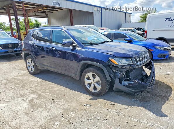 3C4NJCBB7JT293399 2018 JEEP COMPASS Blue წინა მარჯვენა