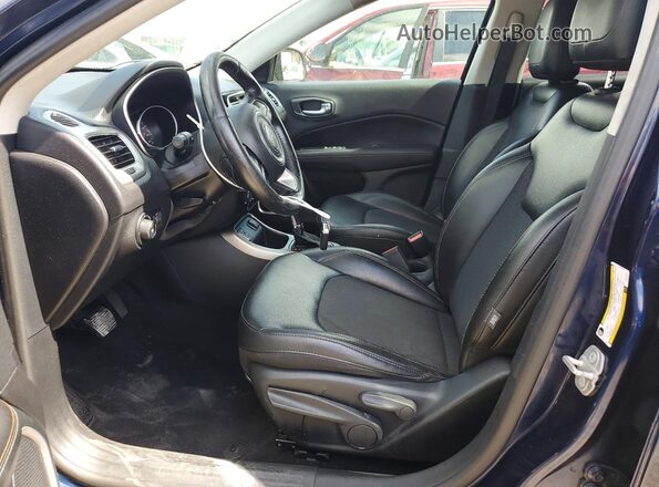 3C4NJCBB7JT293399 2018 JEEP COMPASS Blue წინა სალონის ხედი