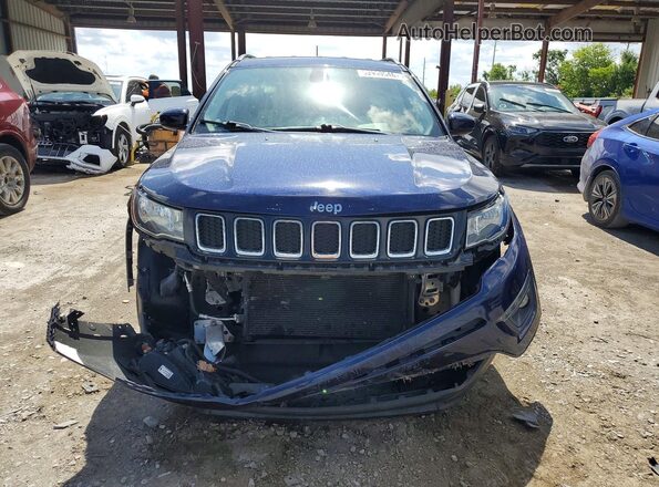 3C4NJCBB7JT293399 2018 JEEP COMPASS Blue წინა ხედი