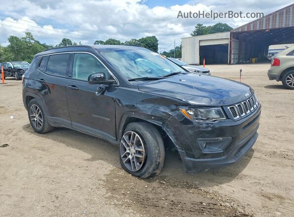3C4NJCBB7JT489164 2018 JEEP COMPASS Черный Передняя правая четверть