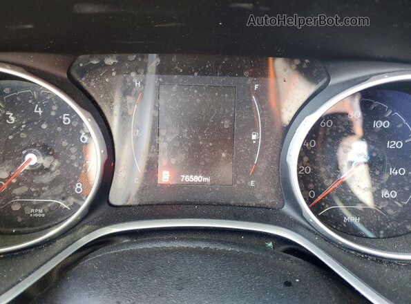 3C4NJCBB7KT636214 2019 JEEP COMPASS Blue Instrument cluster view