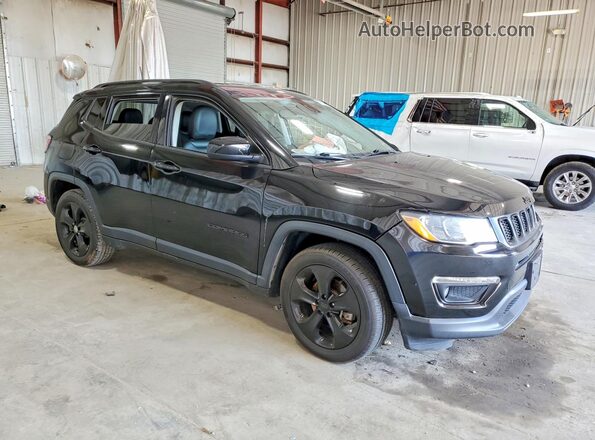 3C4NJCBB7KT640201 2019 JEEP COMPASS Black Передня права чверть