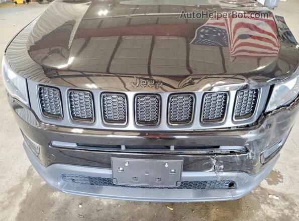 3C4NJCBB7KT640201 2019 JEEP COMPASS Black Вид підкапотного простору