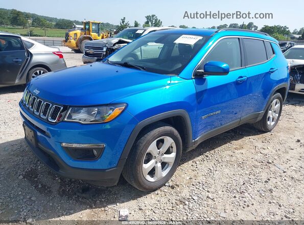 3C4NJCBB7KT699717 2019 JEEP COMPASS Blue Przód lewy