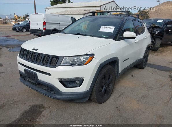3C4NJCBB7KT726964 2019 JEEP COMPASS Белый Передняя левая четверть