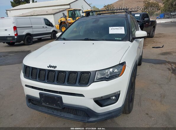 3C4NJCBB7KT726964 2019 JEEP COMPASS Белый Вид спереди