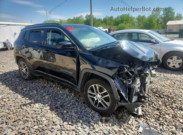 3C4NJCBB7KT840687 2019 JEEP COMPASS Black Delantero derecho