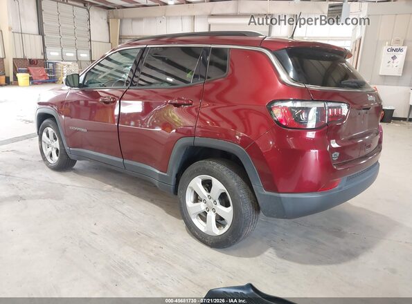 3C4NJCBB7LT257571 2020 JEEP COMPASS Burgundy უკანა მარცხენა