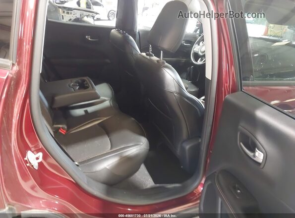 3C4NJCBB7LT257571 2020 JEEP COMPASS Burgundy VIN კოდის სტიკერის ხედი