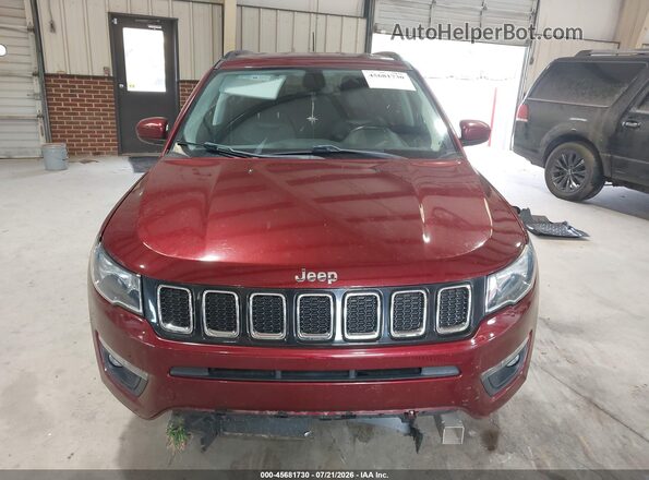 3C4NJCBB7LT257571 2020 JEEP COMPASS Burgundy უკანა სალონის ხედი