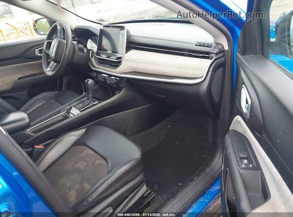 3C4NJCBB7NT166299 2022 JEEP COMPASS Blue Вид салону спереду