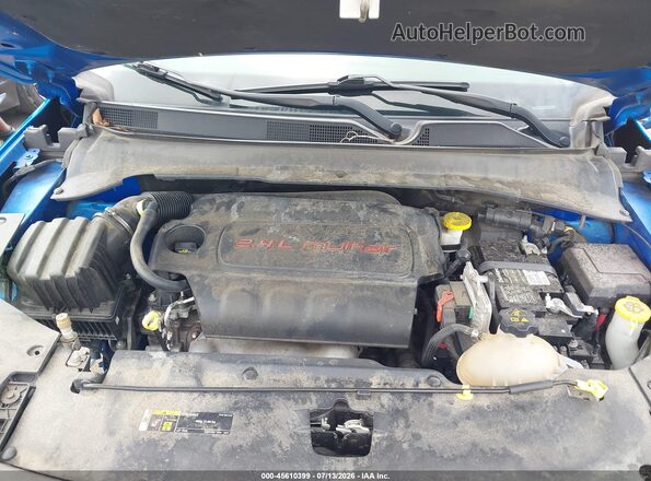3C4NJCBB7NT166299 2022 JEEP COMPASS Blue Вид ззаду