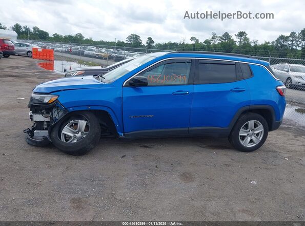 3C4NJCBB7NT166299 2022 JEEP COMPASS Blue Панорамний вид салону 360°